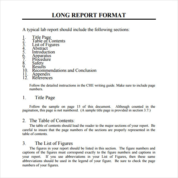 Report Writing Template Download