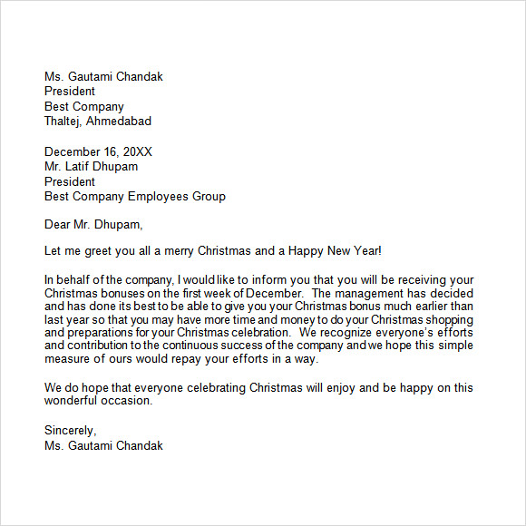 19+ Christmas Letter Templates - Download Free Documents in PDF , Word