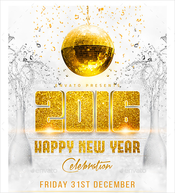 Free New Years Eve Party Flyer Templates