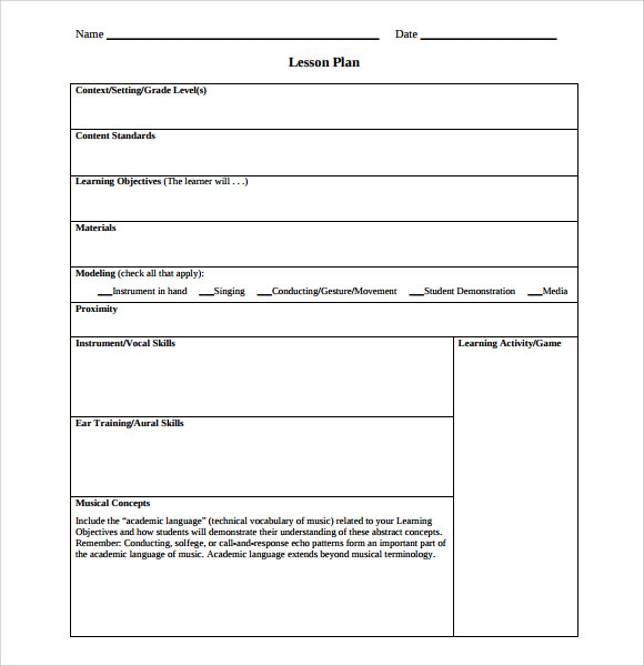 sample-music-lesson-plan-template-8-free-documents-in-pdf-word