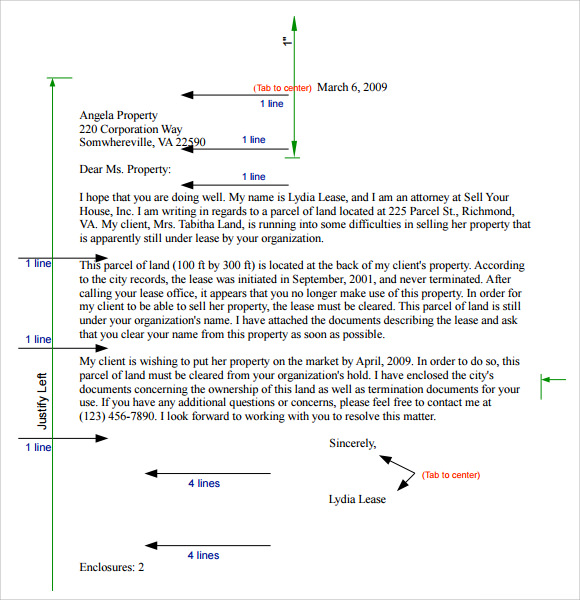 Proper Business Letter Format - 8+ Download Free Documents in PDF , Word