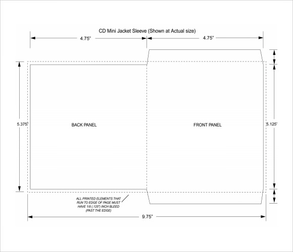 CD Envelope Template 9 Download Free Documents In PDF Word PSD