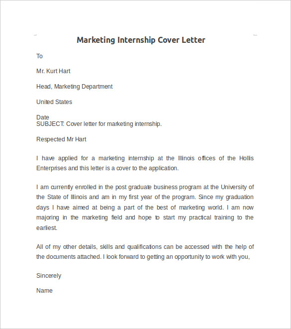 College Internship Resume and Cover Letter Samples