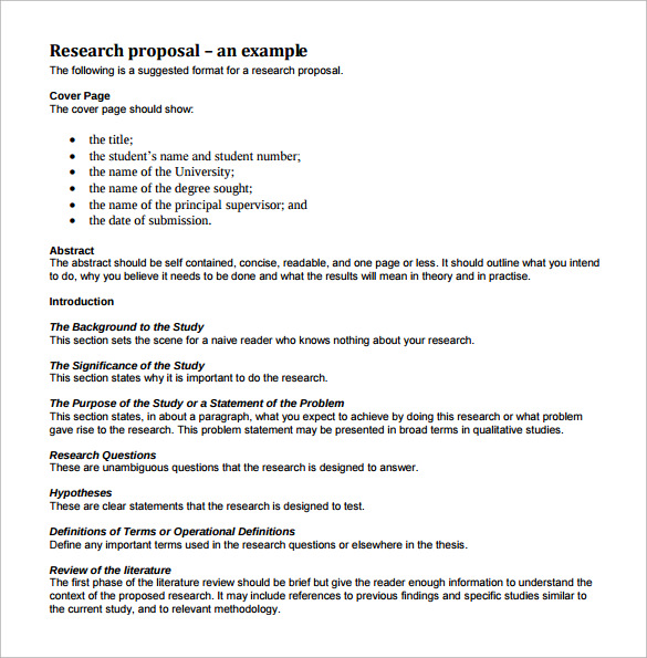 Free Research Proposals - Thinking Made Easy - Typepad