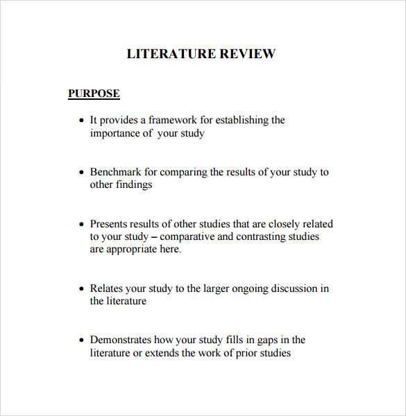 Download literature review