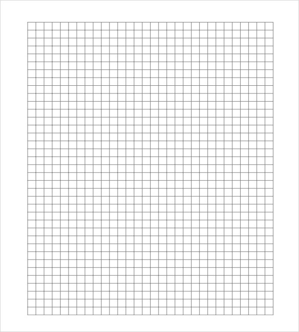 Grid Paper Templates - 7+ Samples , Examples , Format