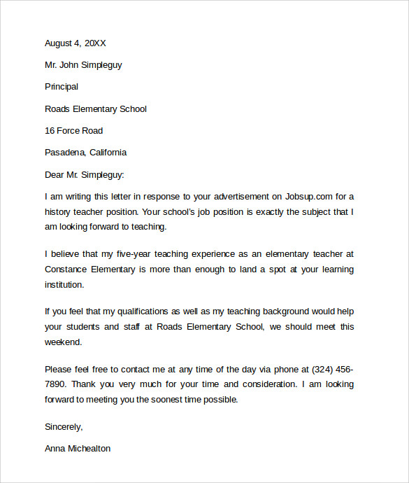 Cover letter cv email sample