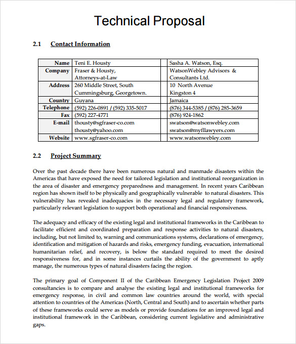 technical-proposal-template-hq-printable-documents-gambaran