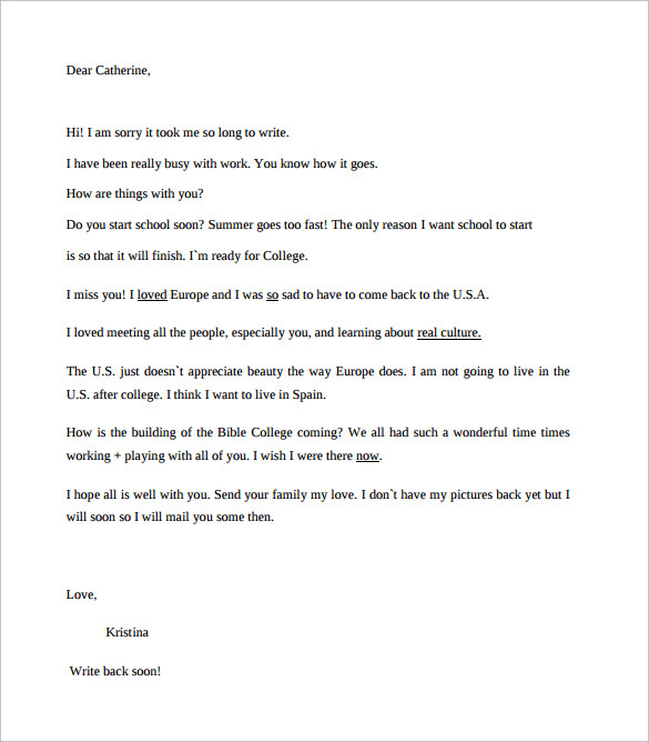 sample cover letter templates