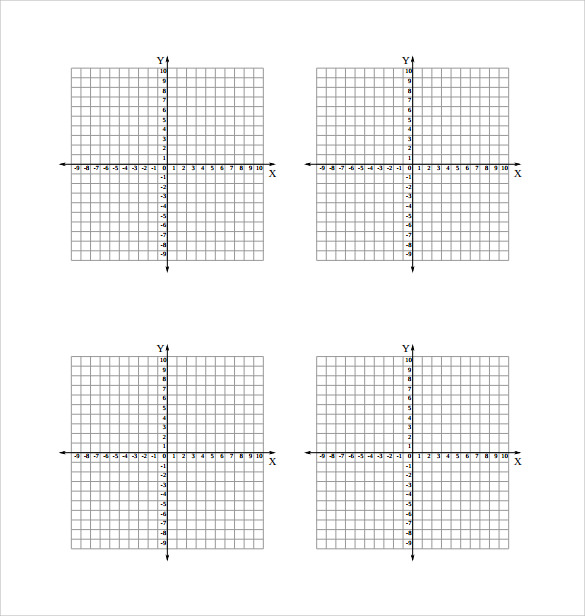 numbered graph paper With Axis