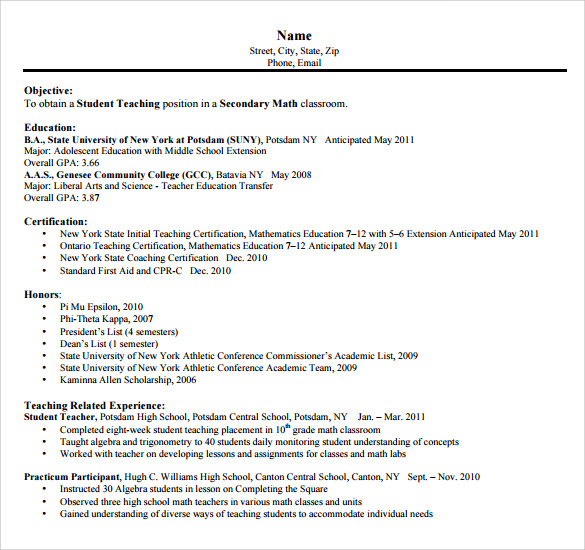 sample-tutor-resume-template-7-free-sample-examples-formats