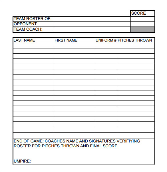 softball schedule creator