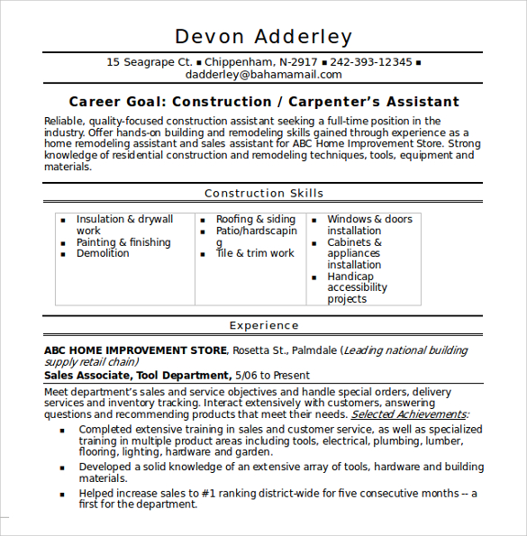 sample-construction-resume-template-11-free-documents-in-pdf-word