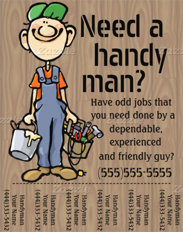 Beautiful Handyman Flyer Templates 23 Download Documents In Vector 