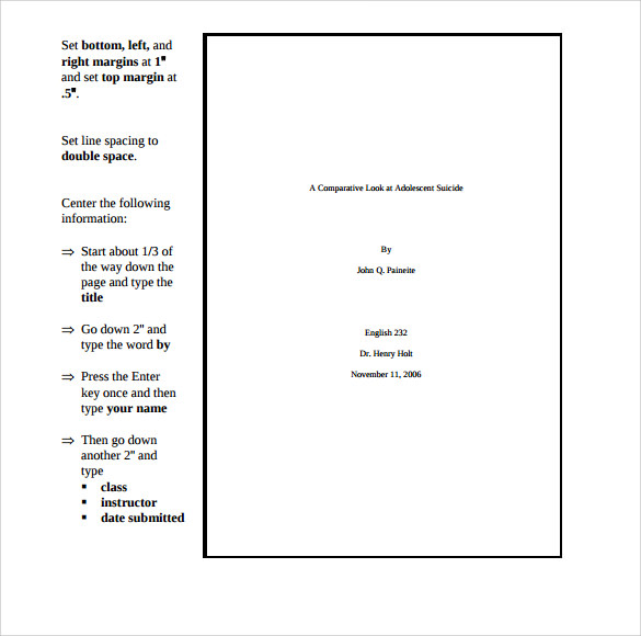 microsoft word 2007 mla format template