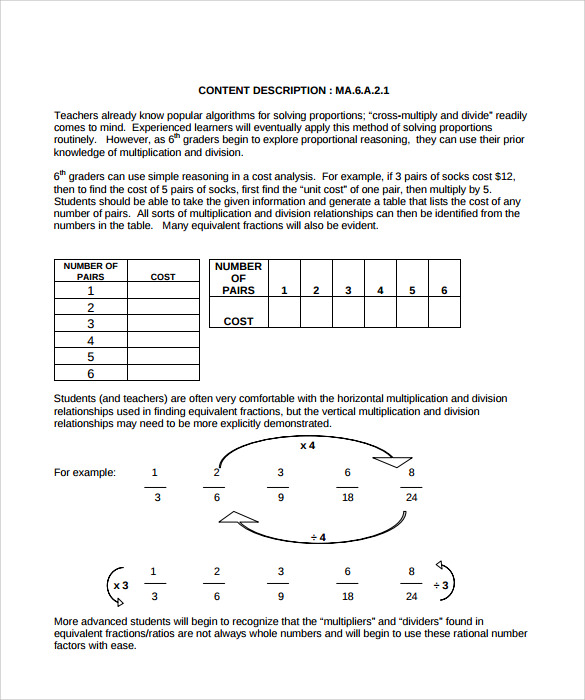  Horizontal Multiplication Facts Worksheets 7 Download Documents In PDF Sample Templates