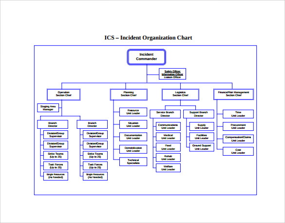 Fillable Ics Org Chart