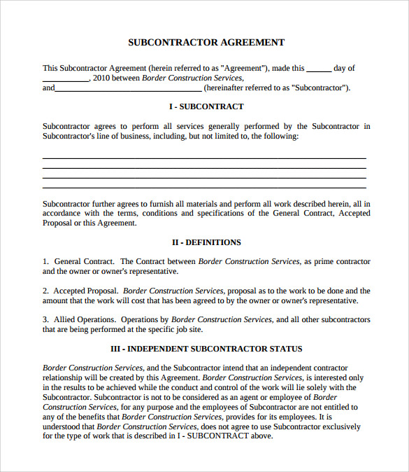 Microsoft Word Non-Compete Agreement Template