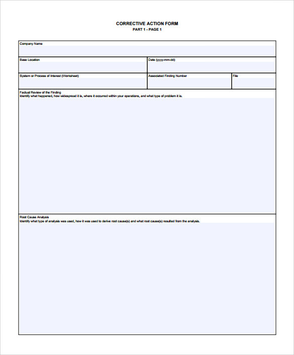 plan-of-correction-template