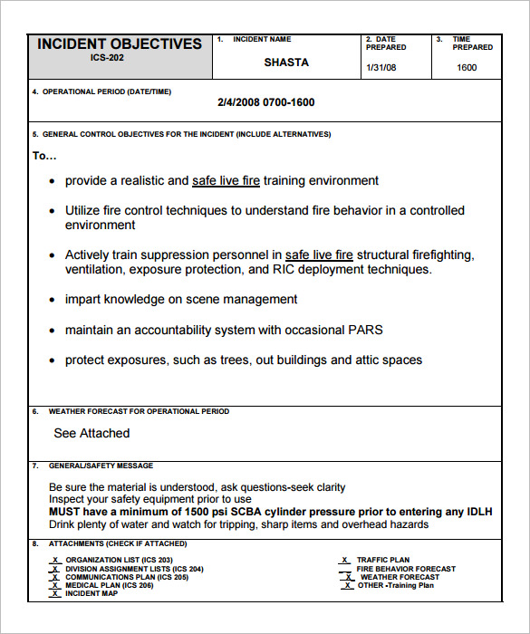 What Is An Incident Action Plan For Fema