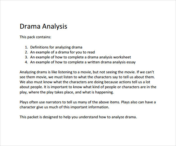 sample character analysis essay