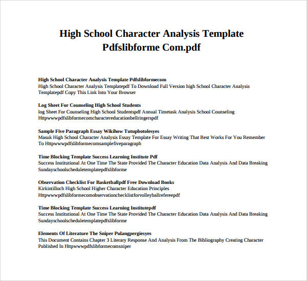 sample-character-analysis-template-10-free-documents-in-pdf-word