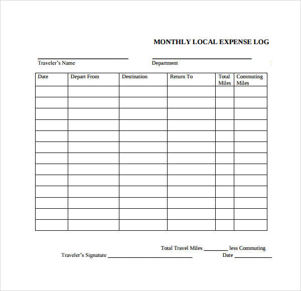sample-expense-log-template-9-free-documents-in-pdf