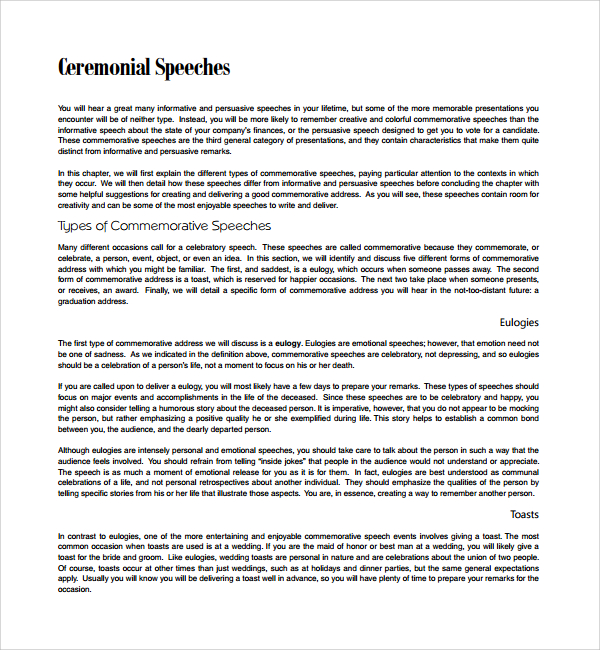 sample-ceremonial-speech-example-template-9-free-documents-in-pdf-word