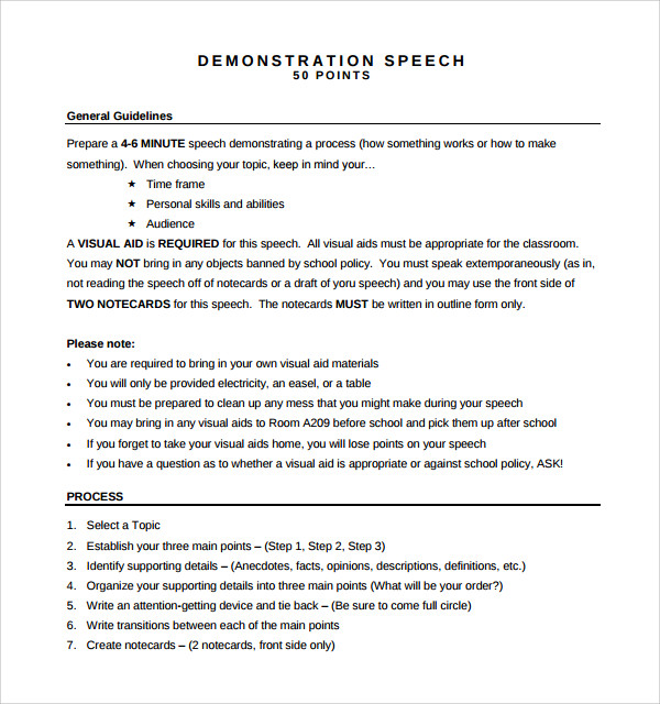 Demonstrative Communication Essay Sample