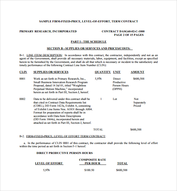 Sample Price Proposal Template 10  Free Documents in PDF Word