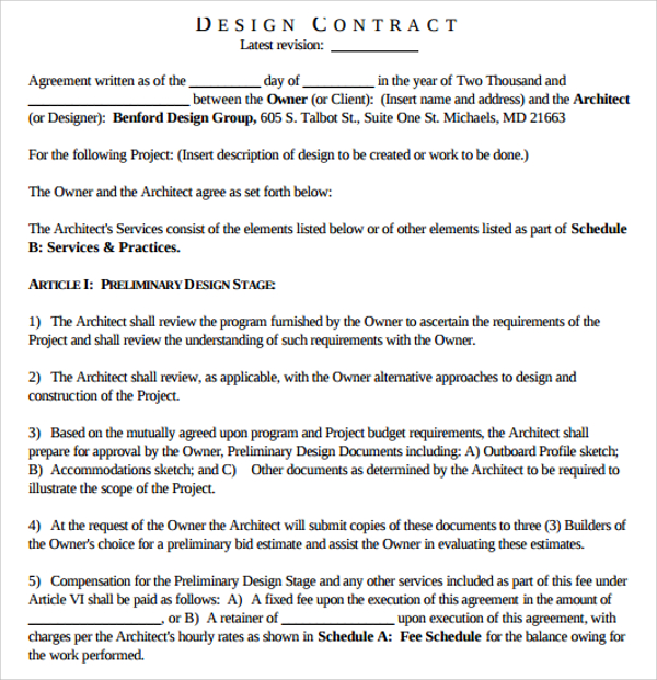 Free Painting Contract Template Painting Contract Template 2 Free