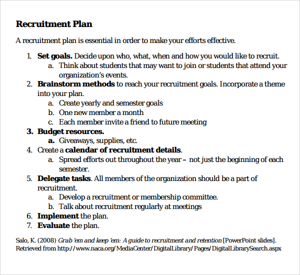 Recruitment Consultancy Business Plan