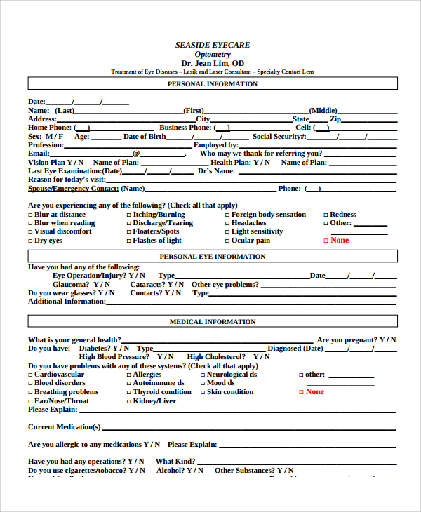 Sample Doctor Sign In Sheet 7 Free Documents Download In PDF