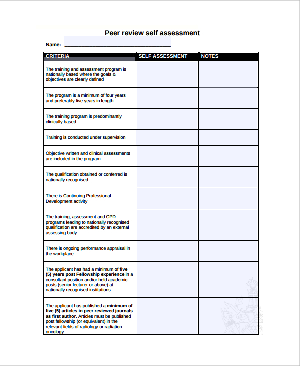 sample-self-review-template-6-free-documents-download-in-word-pdf