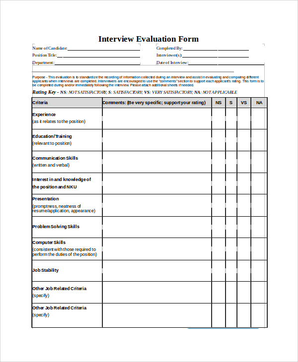 FREE 5 Sample Interview Summary Templates In PDF MS Word