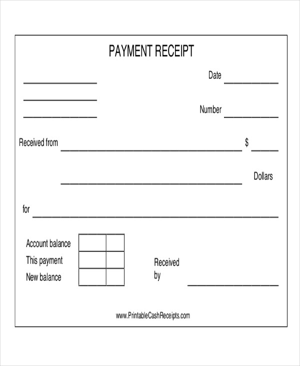 Cash Acknowledgement Receipt Sample Images And Photos Finder