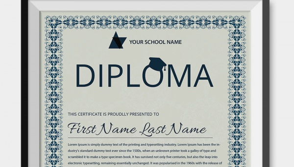 school certificate template