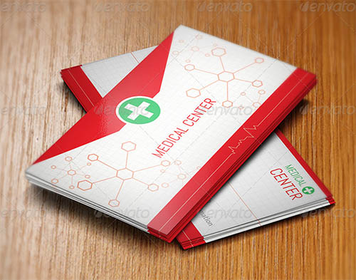 creative business cards for doctors