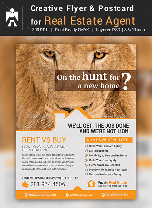 FREE 29+ Best Real Estate Marketing Postcard Templates in PSD | Indesign