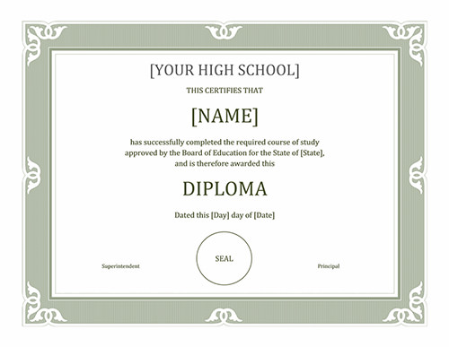 School Certificate Templates - 25+ Download Documents In PSD , PDF ...