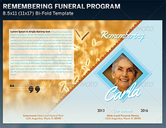 fold funeral program template2