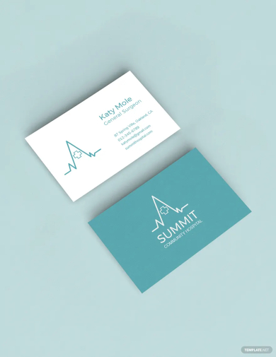 medical business card template3
