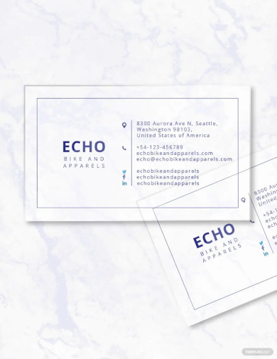 Blank Business Card - 17+ Examples, Format, Pdf