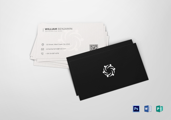 personal business card template