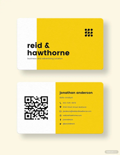 Blank Business Card - 17+ Examples, Format, Pdf