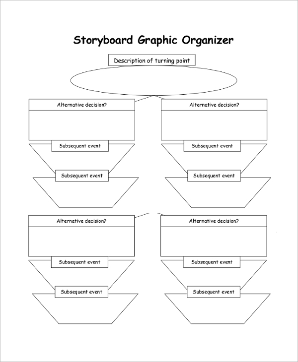 graphic storyboard organizer