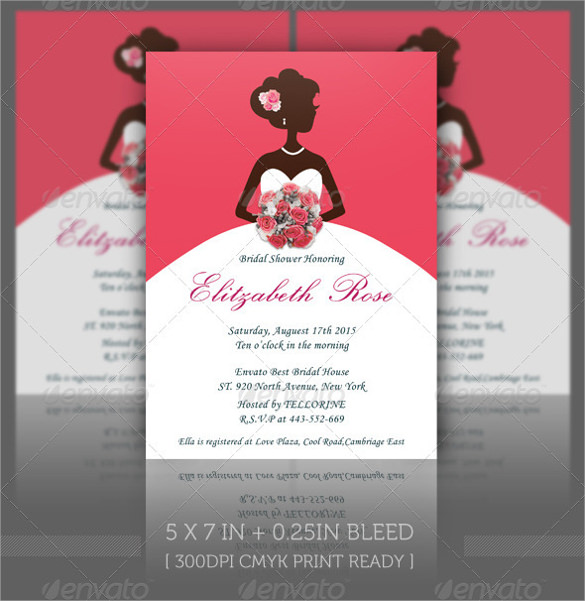 printable bridal shower invitations templates