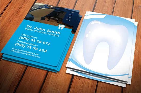 dentist business card 2