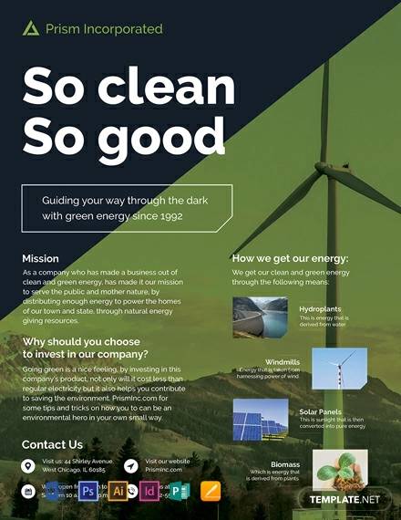 environmental flyer