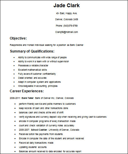 22+ Sample Basic Resumes  Sample Templates